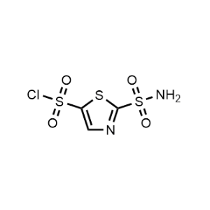 5-Thiazolesulfonyl chloride, 2-(aminosulfonyl)-|CS-1013326