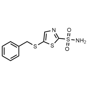 2-Thiazolesulfonamide, 5-[(phenylmethyl)thio]-|CS-1013327