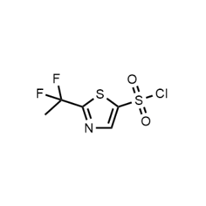 2-(1,1-Difluoroethyl)-5-thiazolesulfonyl chloride|CS-1013407