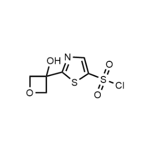 2-(3-Hydroxyoxetan-3-yl)thiazole-5-sulfonyl chloride|CS-1013423