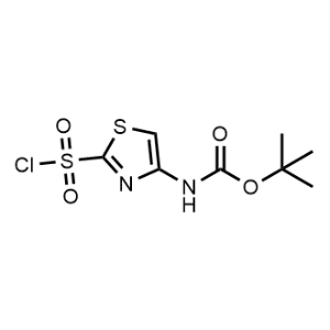 tert-Butyl (2-(chlorosulfonyl)thiazol-4-yl)carbamate|CS-1013427