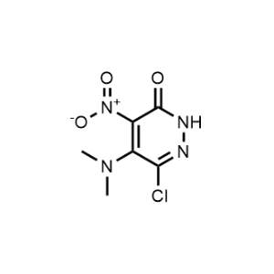 3(2H)-Pyridazinone, 6-chloro-5-(dimethylamino)-4-nitro-|CS-1013456