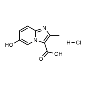 6-Hydroxy-2-methylimidazo[1,2-a]pyridine-3-carboxylic acid hydrochloride|CS-1013505