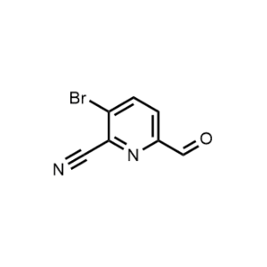 3-Bromo-6-formyl-2-pyridinecarbonitrile|CS-1013510