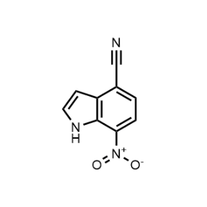 7-Nitro-1H-indole-4-carbonitrile|CS-1013595