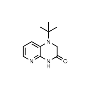 Pyrido[2,3-b]pyrazin-3(2H)-one, 1-(1,1-dimethylethyl)-1,4-dihydro-|CS-1013686