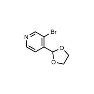 3-Bromo-4-(1,3-dioxolan-2-yl)pyridine|CS-1013705