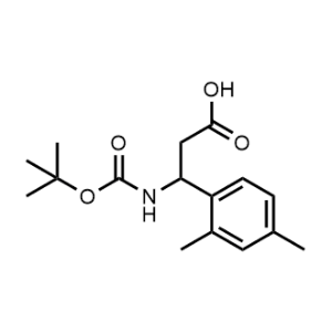 β-[[(1,1-Dimethylethoxy)carbonyl]amino]-2,4-dimethylbenzenepropanoic acid|CS-1013785