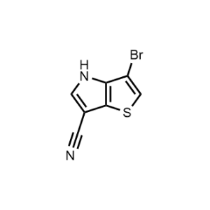 3-Bromo-4H-thieno[3,2-b]pyrrole-6-carbonitrile|CS-1013808