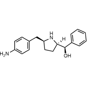 (R)-((2R,5S)-5-(4-Aminobenzyl)pyrrolidin-2-yl)(phenyl)methanol|CS-1013961