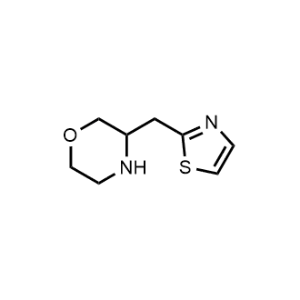 3-(Thiazol-2-ylmethyl)morpholine|CS-1014572