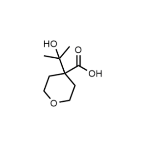 4-(2-Hydroxypropan-2-yl)tetrahydro-2H-pyran-4-carboxylic acid|CS-1014574