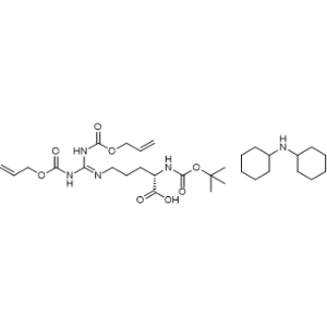 Dicyclohexylamine (S)-2-((tert-butoxycarbonyl)amino)-5-((5,9-dioxo-4,10-dioxa-6,8-diazatrideca-1,12-dien-7-ylidene)amino)pentanoate|CS-1014625