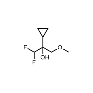 2-Cyclopropyl-1,1-difluoro-3-methoxypropan-2-ol|CS-1014641