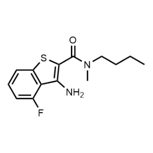 3-Amino-N-butyl-4-fluoro-N-methylbenzo[b]thiophene-2-carboxamide|CS-1014711