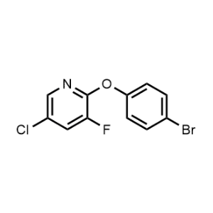 2-(4-Bromophenoxy)-5-chloro-3-fluoropyridine|CS-1014819