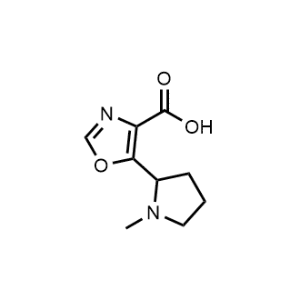 5-(1-Methylpyrrolidin-2-yl)oxazole-4-carboxylic acid|CS-1014902