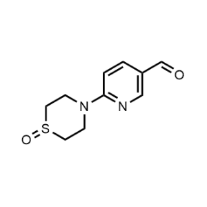 6-(1-Oxidothiomorpholino)nicotinaldehyde|CS-1015167