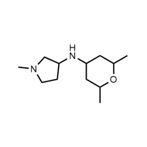 N-(2,6-Dimethyltetrahydro-2H-pyran-4-yl)-1-methylpyrrolidin-3-amine|CS-1015313