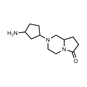 2-(3-Aminocyclopentyl)hexahydropyrrolo[1,2-a]pyrazin-6(2H)-one|CS-1015370