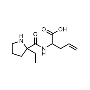 2-(2-Ethylpyrrolidine-2-carboxamido)pent-4-enoic acid|CS-1015384