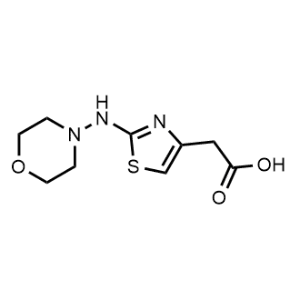 2-(2-(Morpholinoamino)thiazol-4-yl)acetic acid|CS-1015458