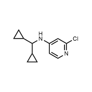 2-Chloro-N-(dicyclopropylmethyl)pyridin-4-amine|CS-1015551