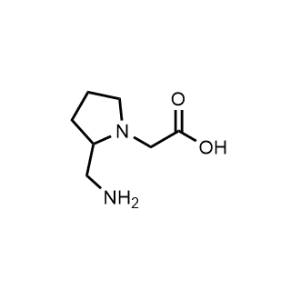 2-(2-(Aminomethyl)pyrrolidin-1-yl)acetic acid|CS-1015638