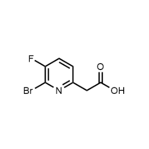 2-(6-Bromo-5-fluoropyridin-2-yl)acetic acid|CS-1015694