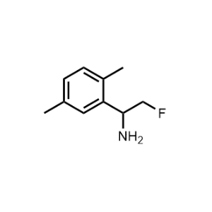 1-(2,5-Dimethylphenyl)-2-fluoroethan-1-amine|CS-1015840