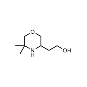 2-(5,5-Dimethylmorpholin-3-yl)ethan-1-ol|CS-1015920