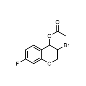 3-Bromo-7-fluorochroman-4-yl acetate|CS-1016037