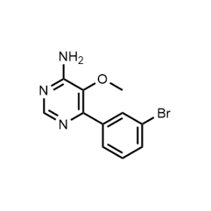 6-(3-Bromophenyl)-5-methoxypyrimidin-4-amine|CS-1016112