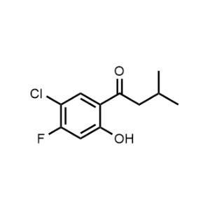 1-(5-Chloro-4-fluoro-2-hydroxyphenyl)-3-methylbutan-1-one|CS-1016153