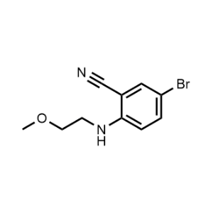 5-Bromo-2-((2-methoxyethyl)amino)benzonitrile|CS-1016199