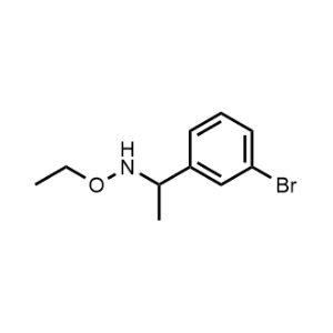 N-(1-(3-Bromophenyl)ethyl)-O-ethylhydroxylamine|CS-1016233