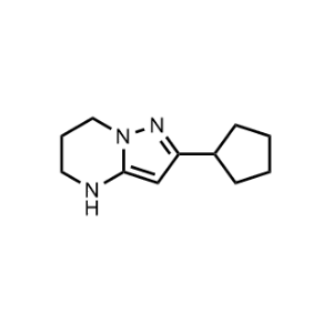 2-Cyclopentyl-4,5,6,7-tetrahydropyrazolo[1,5-a]pyrimidine|CS-1016601