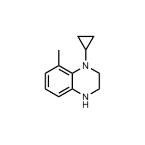 1-Cyclopropyl-8-methyl-1,2,3,4-tetrahydroquinoxaline|CS-1016672