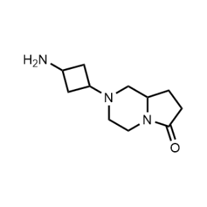 2-(3-Aminocyclobutyl)hexahydropyrrolo[1,2-a]pyrazin-6(2H)-one|CS-1016679