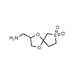 2-(Aminomethyl)-1,4-dioxa-7-thiaspiro[4.4]nonane 7,7-dioxide|CS-1016715