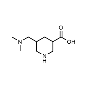 5-((Dimethylamino)methyl)piperidine-3-carboxylic acid|CS-1016741