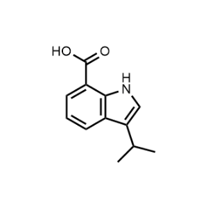 3-Isopropyl-1H-indole-7-carboxylic acid|CS-1016796