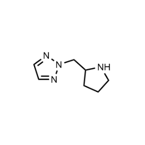 2-(Pyrrolidin-2-ylmethyl)-2H-1,2,3-triazole|CS-1016951