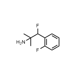 1-Fluoro-1-(2-fluorophenyl)-2-methylpropan-2-amine|CS-1016975