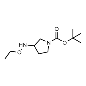 Tert-butyl 3-(ethoxyamino)pyrrolidine-1-carboxylate|CS-1016976