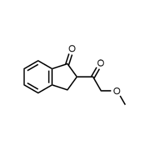2-(2-Methoxyacetyl)-2,3-dihydro-1H-inden-1-one|CS-1017080