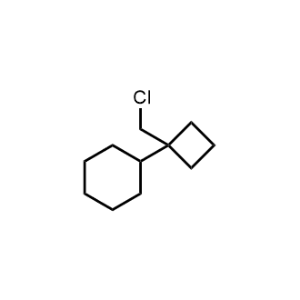 (1-(Chloromethyl)cyclobutyl)cyclohexane|CS-1017156