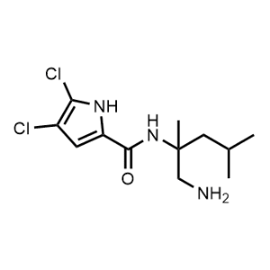 N-(1-Amino-2,4-dimethylpentan-2-yl)-4,5-dichloro-1H-pyrrole-2-carboxamide|CS-1017323