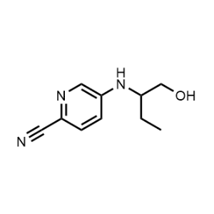 5-((1-Hydroxybutan-2-yl)amino)picolinonitrile|CS-1017324
