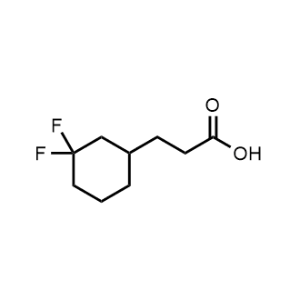 3-(3,3-Difluorocyclohexyl)propanoic acid|CS-1017499